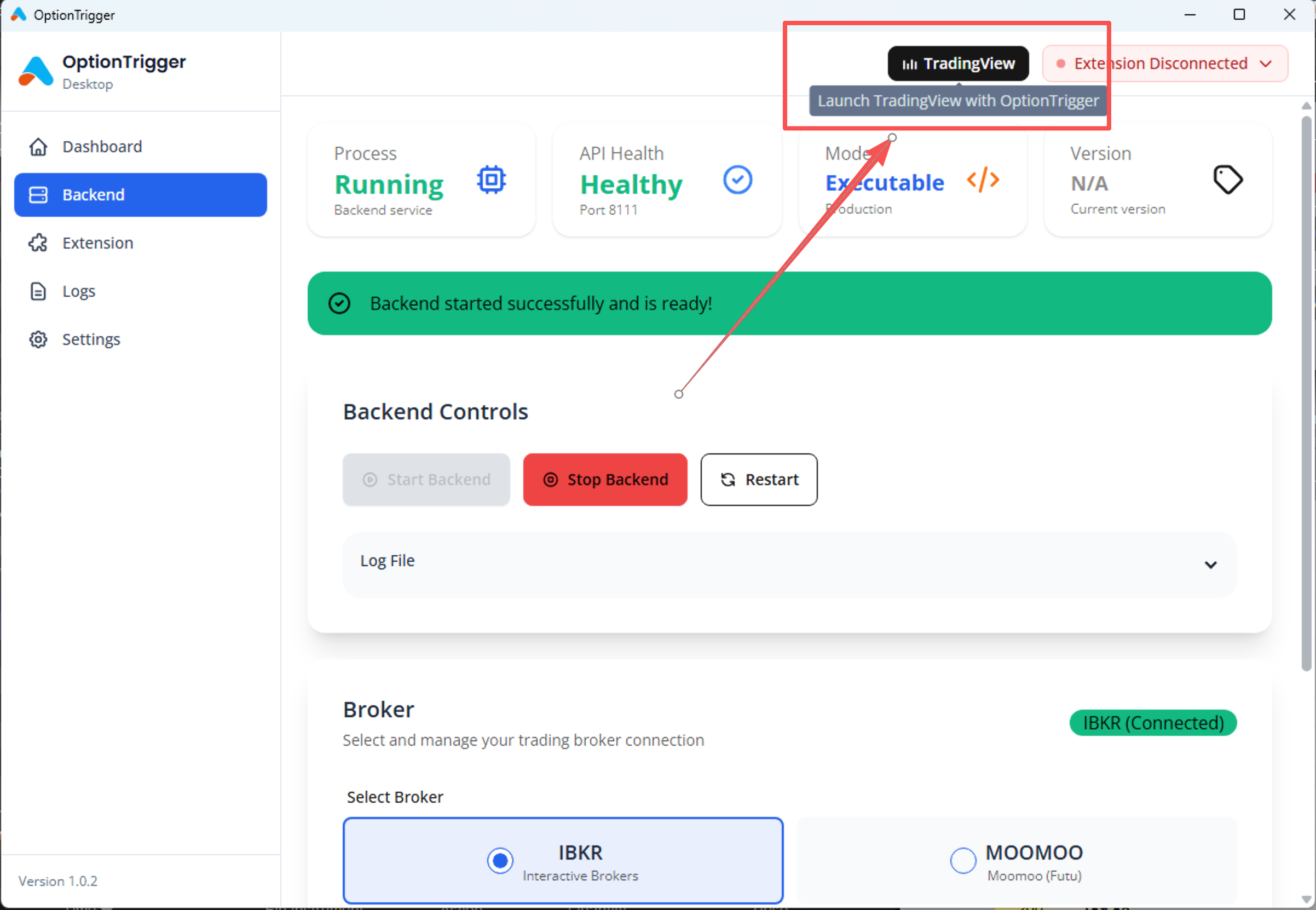 Launch TradingView